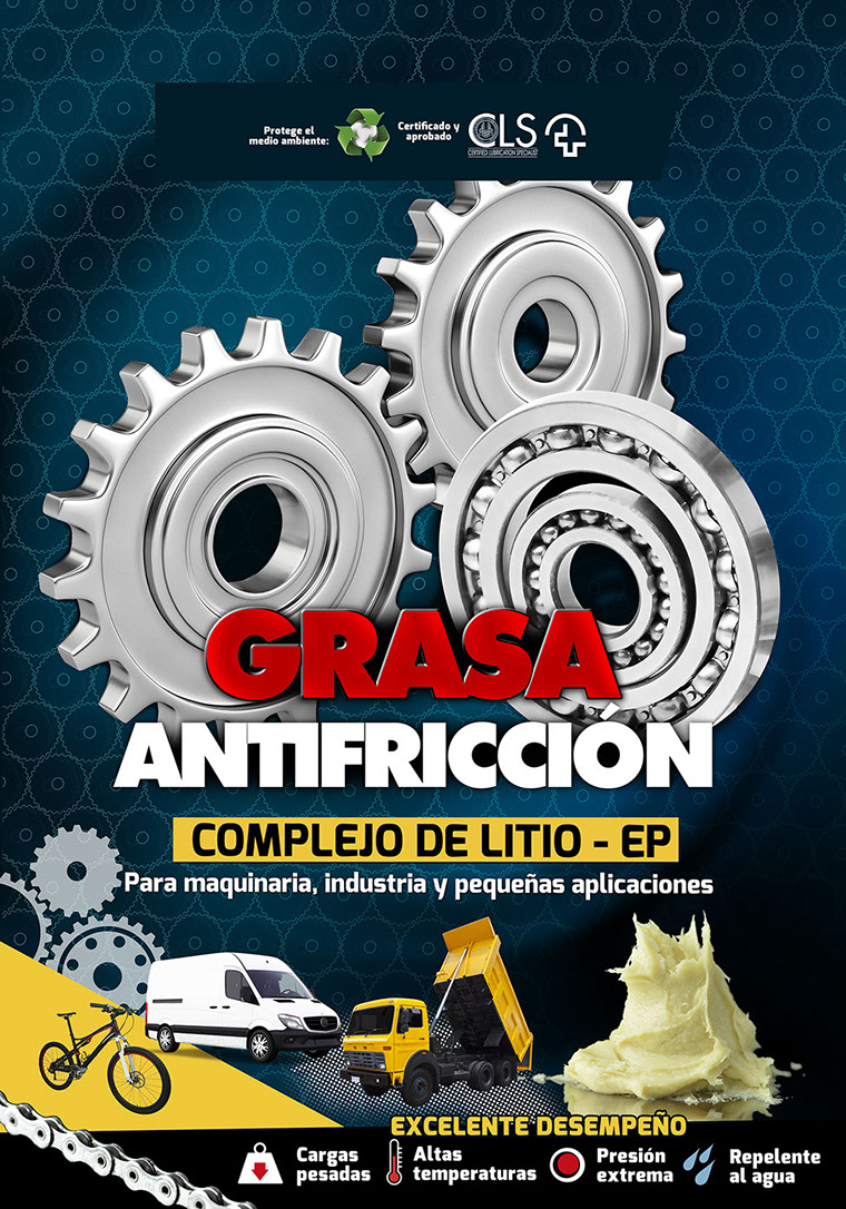 Grasa compleja de litio SUPERKOTE 2000 - Grasa lubricante blanca  EP/multiuso/complejo de litio/lubricante/EP/alta